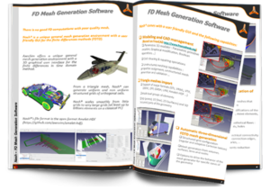 double page leaflet